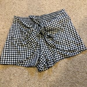 Gingham Skort